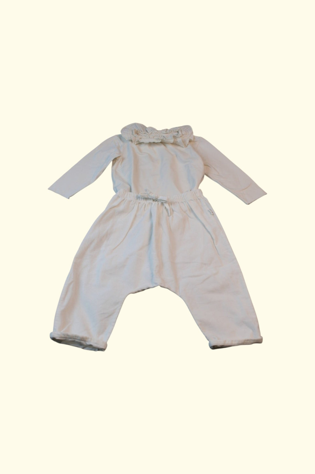 Teddy & Minou 2er Kidkiddo Set 74 Creme/Beige