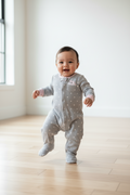 Jacadi 3er Kidkiddo Set 60 Weiß, Grau mit Rosa Akzenten