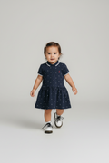 Petit Bateau/De Pose Kleid 68 Dunkelblau