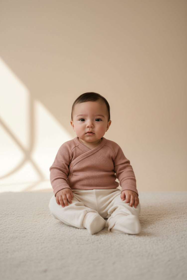 Kategorie 4 2er Kidkiddo Set 58 Beige, Altrosa