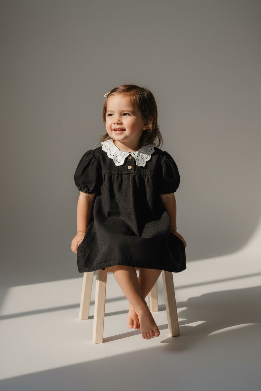 Kategorie 3 Kleid 98 Schwarz