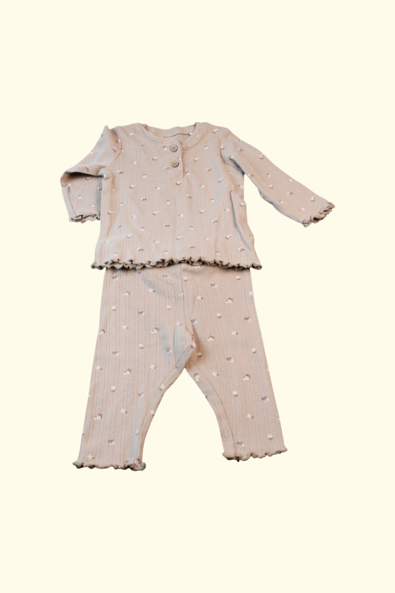  2er Kidkiddo Set 62 Beige