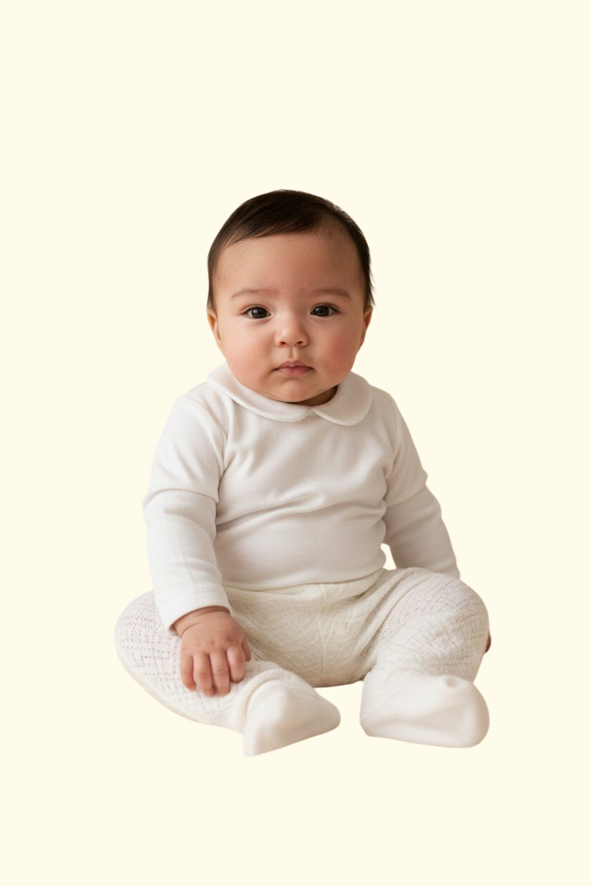 5er Kidkiddo Set 62 Elfenbein/Weiß