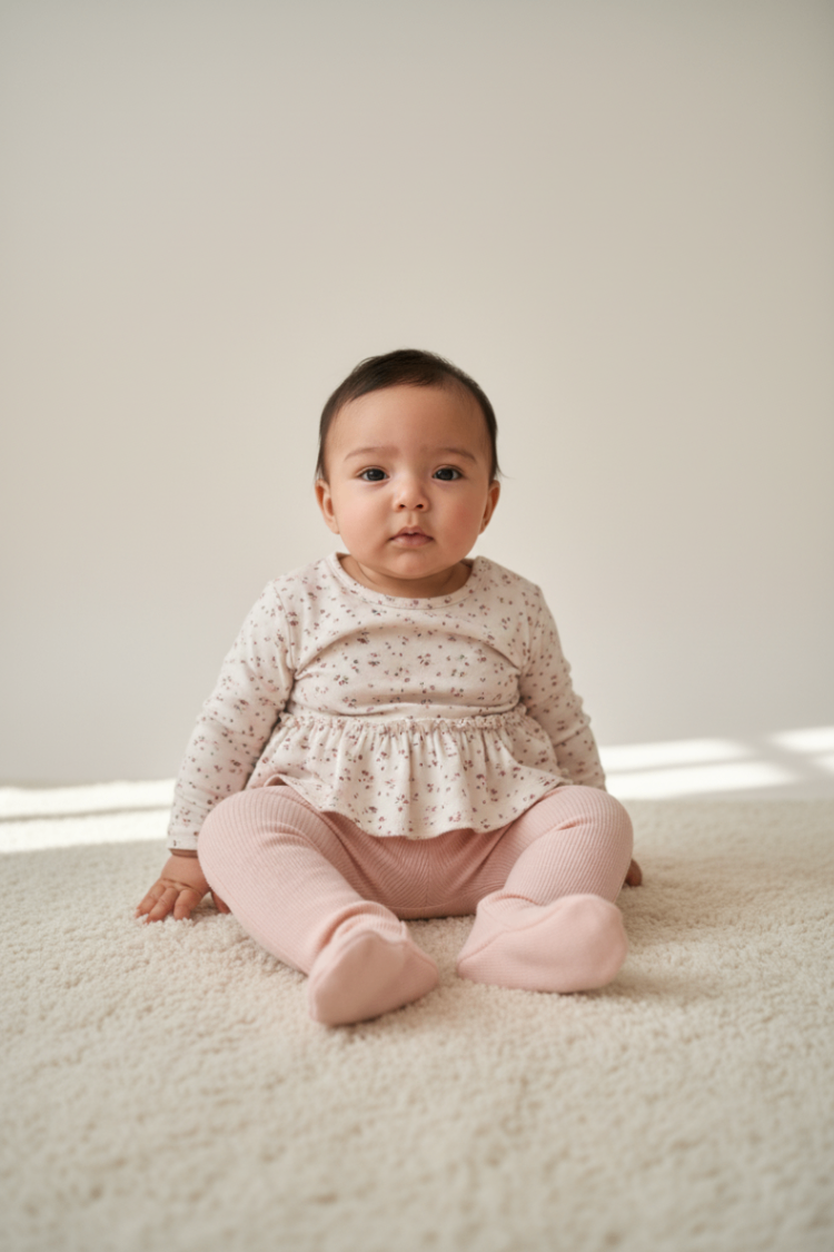  2er Kidkiddo Set 58 beige/Rosé