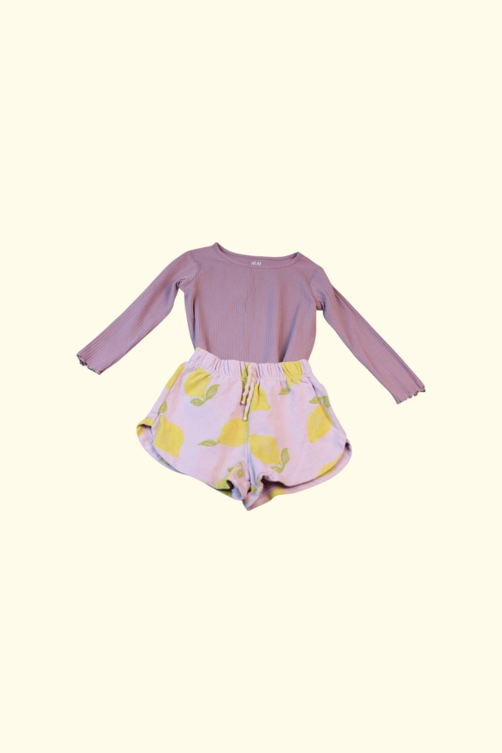  2er Kidkiddo Set Unbekannt Lila und Gelb
