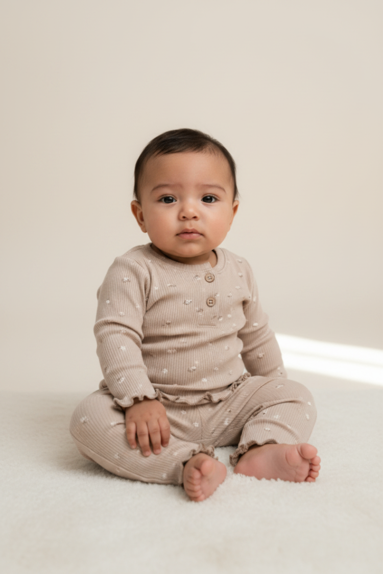  2er Kidkiddo Set 62 Beige