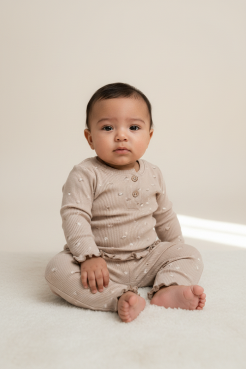  2er Kidkiddo Set 62 Beige