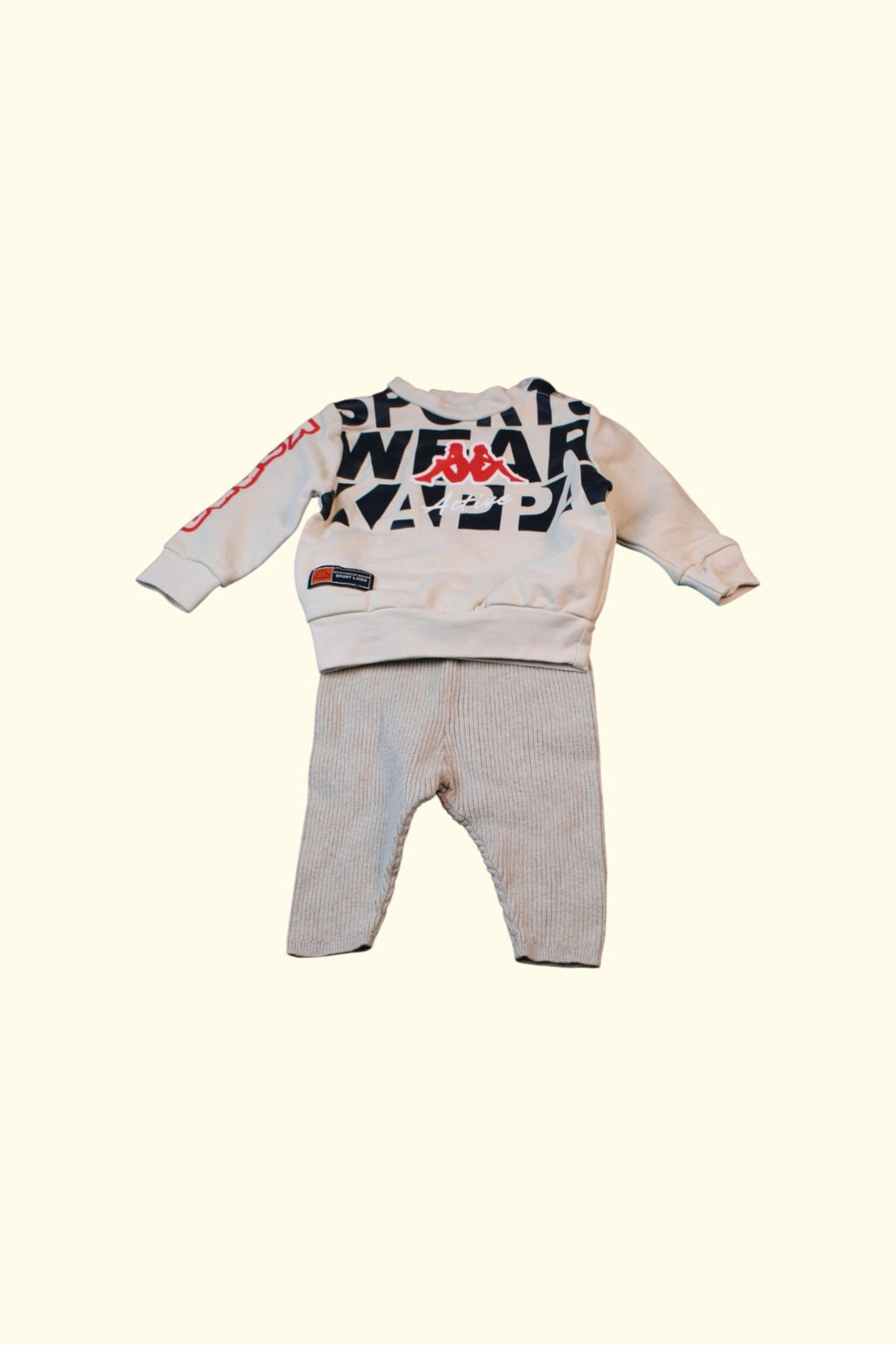 Kappa 2er Kidkiddo Set 58 Beige