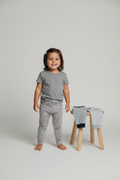  Kidkiddo Bundle 98 Grau mit Muster