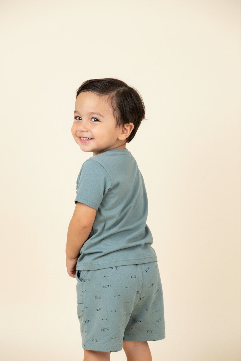  Kidkiddo Bundle 104 Grau, Khaki