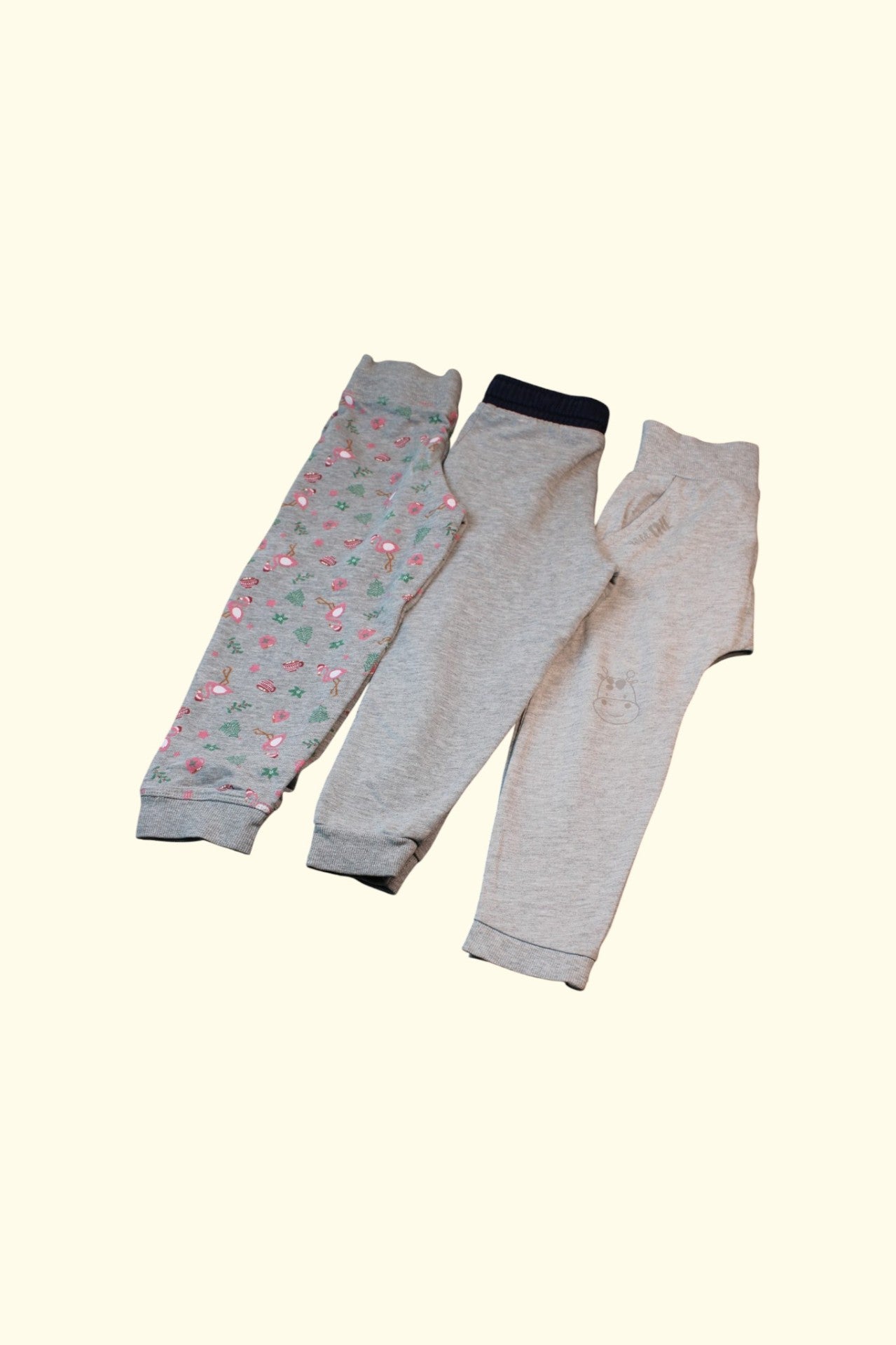  Kidkiddo Bundle 98 Grau mit Muster