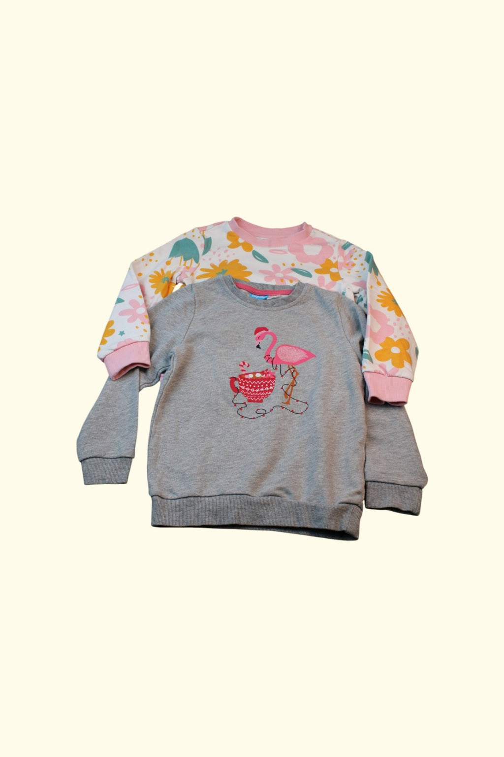  Kidkiddo Bundle 98 Grau mit Muster