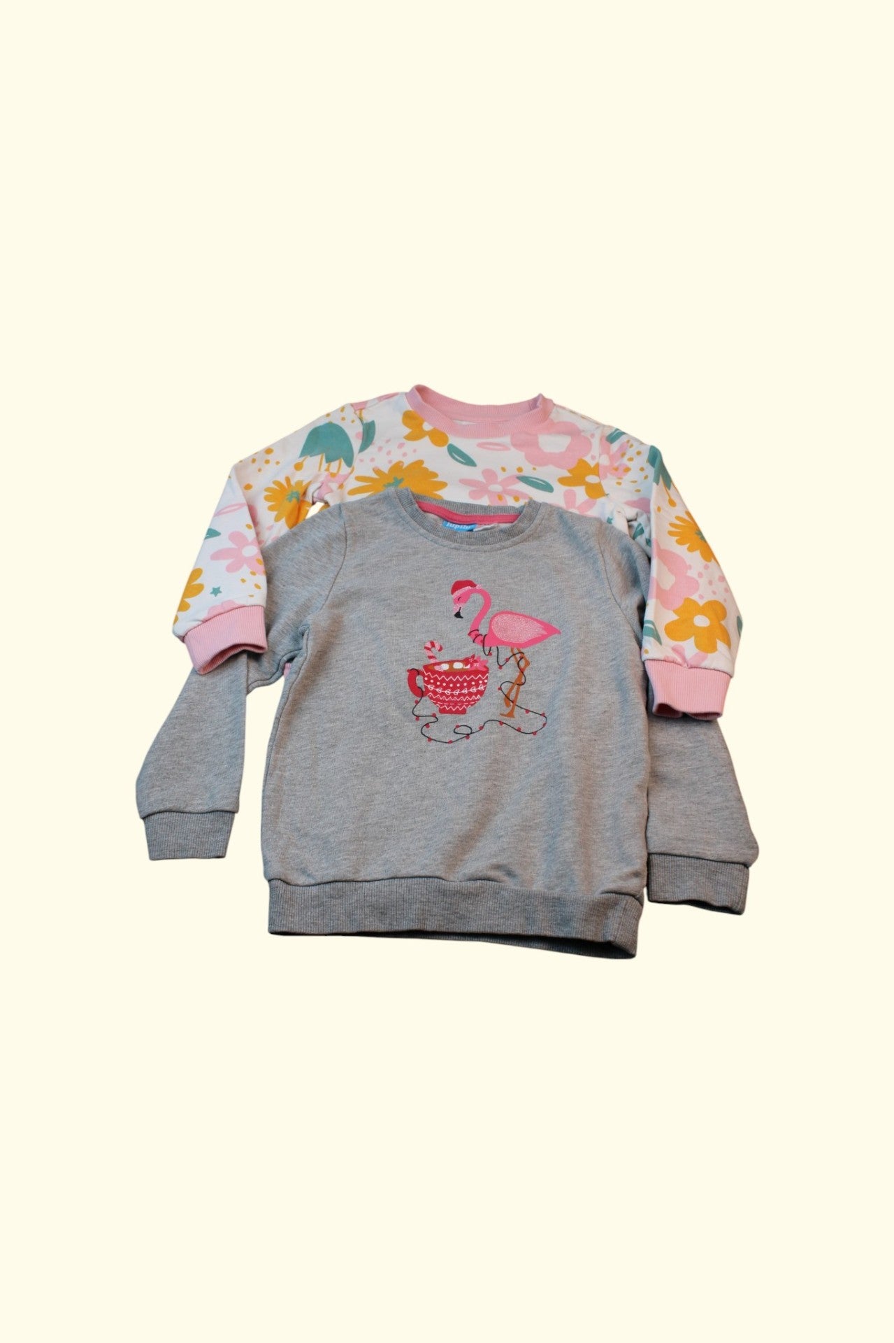  Kidkiddo Bundle 98 Grau mit Muster
