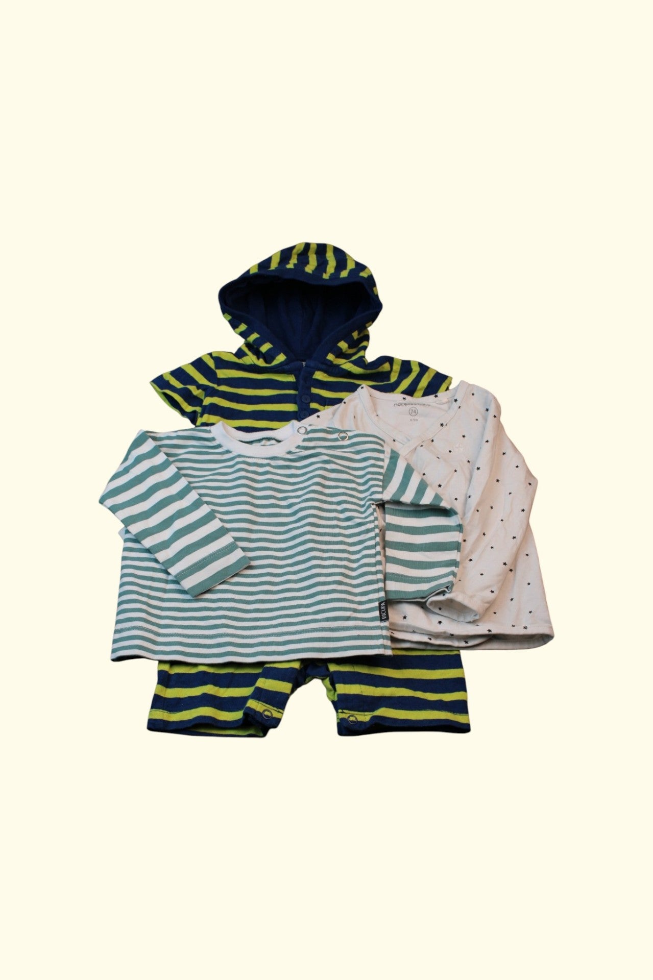 Kidkiddo Bundle 68 Blau,Grün, Weiß,