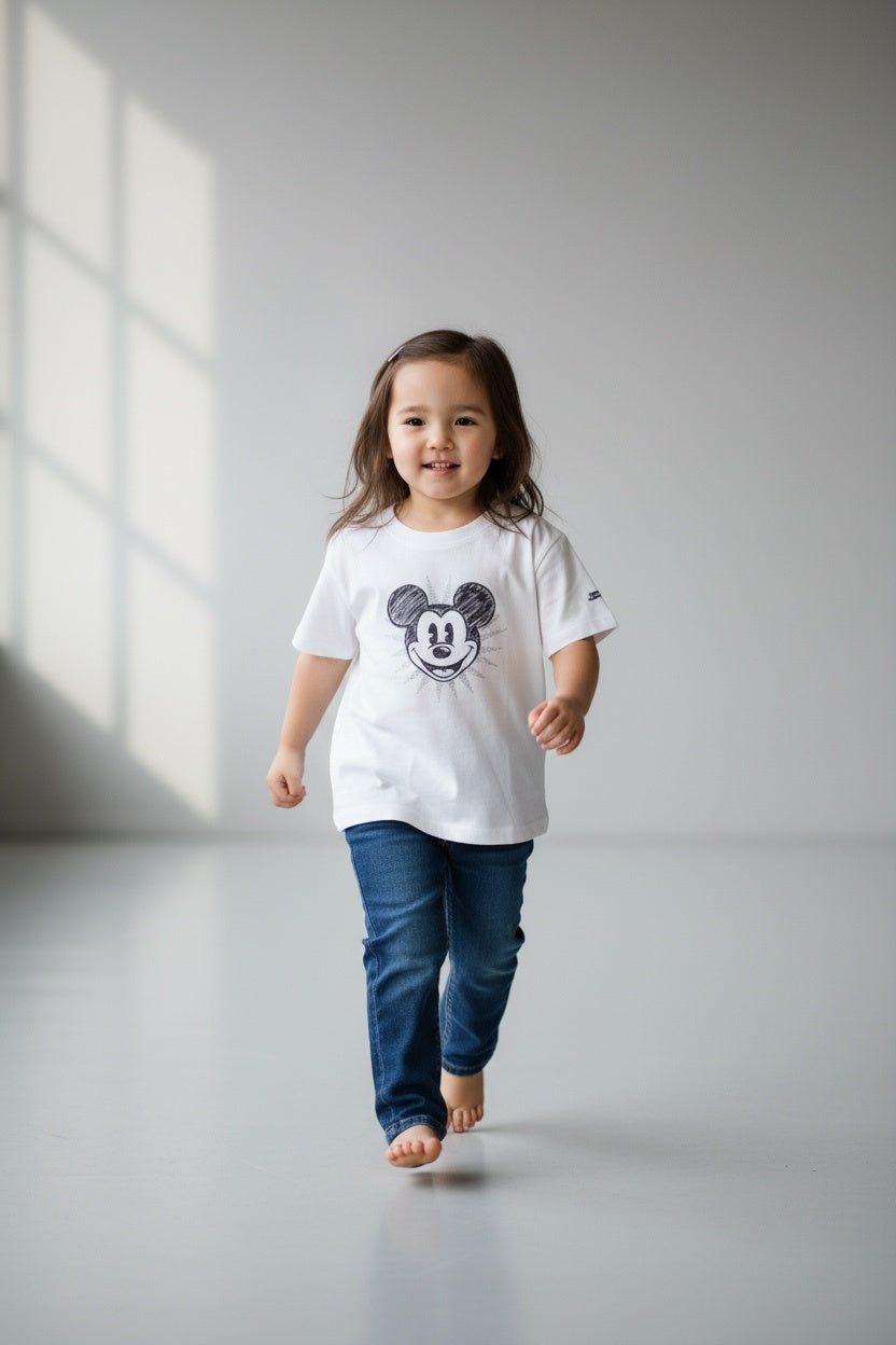 2er Kidkiddo Set 116 Weiß, Blau