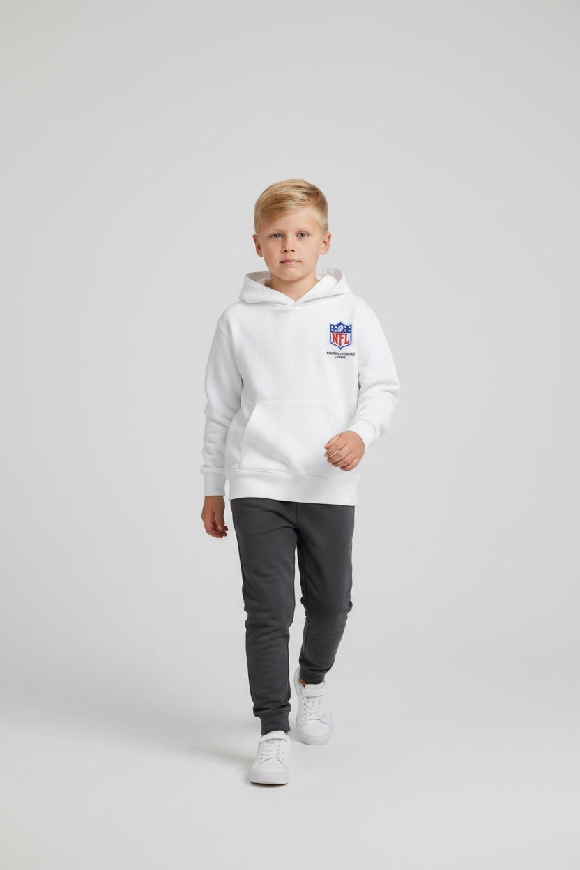  Hoodie 116 Weiß