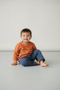 2er Kidkiddo Set 80 Blau, mit weißen Punkten, Rost