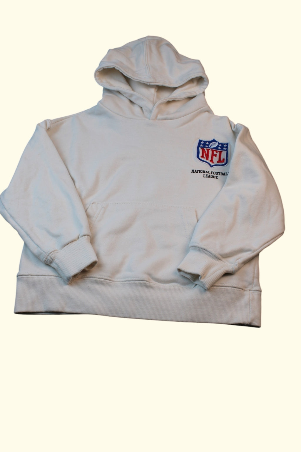  Hoodie 116 Weiß