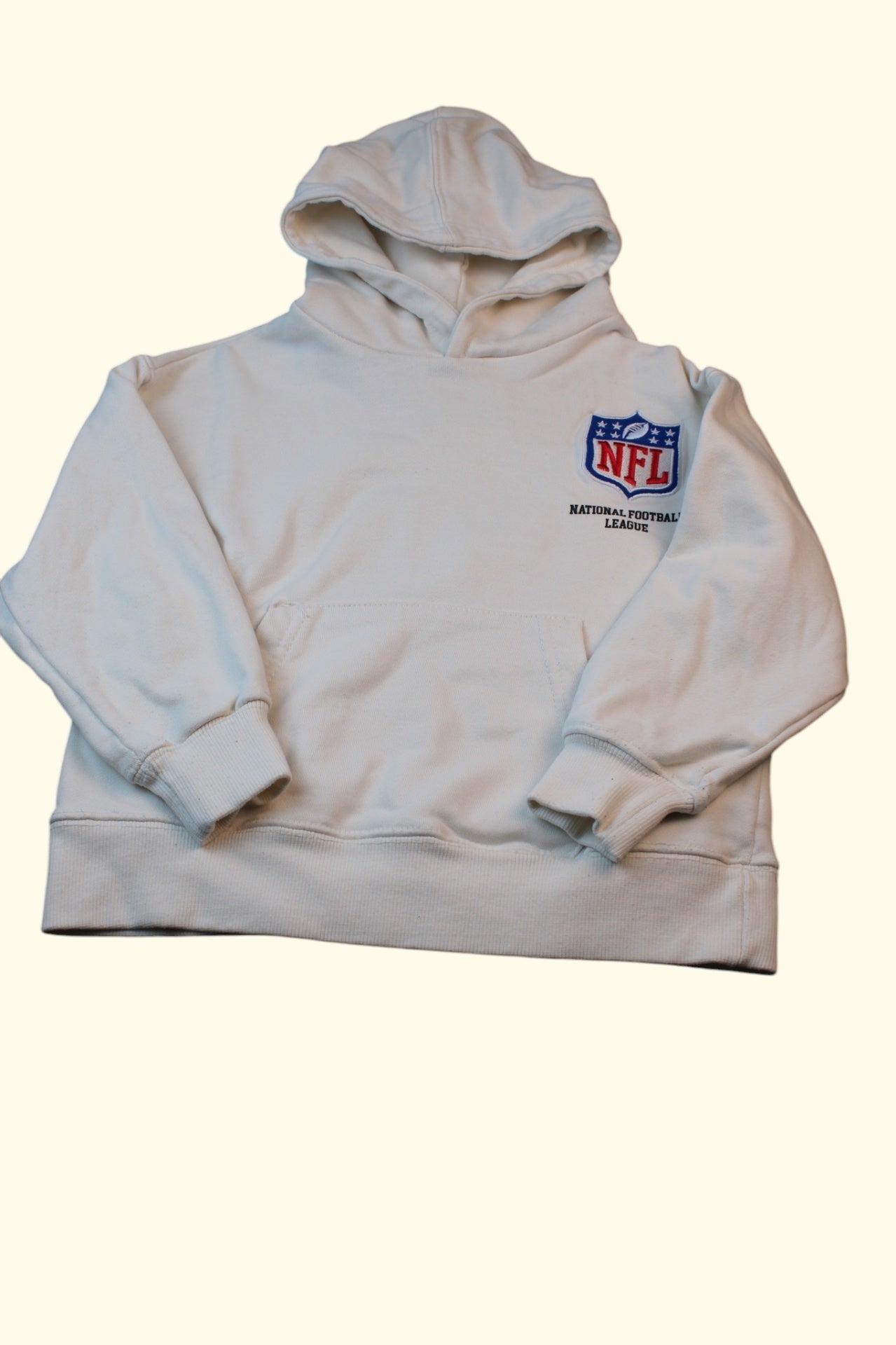 Hoodie 116 Weiß