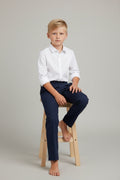 2er Kidkiddo Set 104 Weiß, Blau
