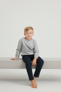  2er Kidkiddo Set 122 Grau, Dunkelblau