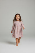  2er Kidkiddo Set 98 Altrosa, Dunkelblau
