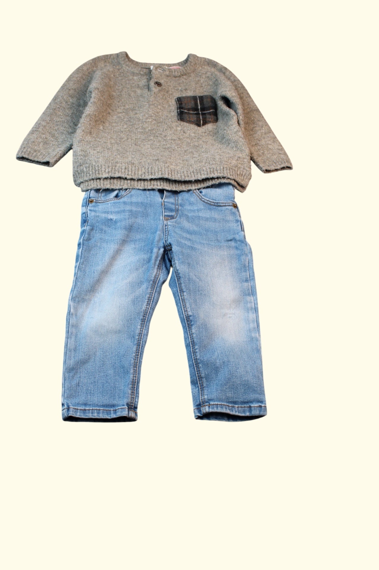 Kidkiddo Bundle 82 Grau, Blau, Rot-Schwarz kariert