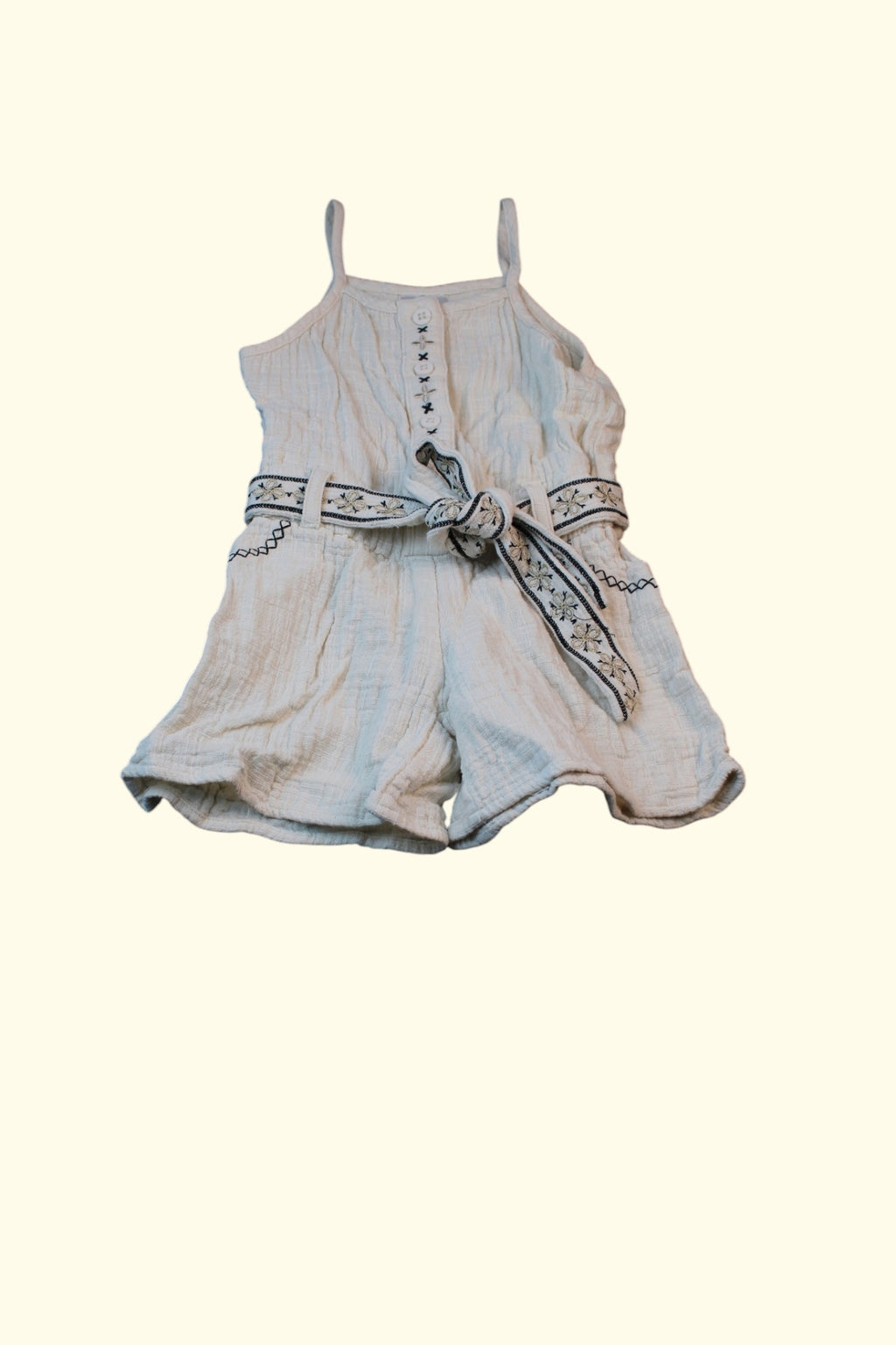  Kurzarm-Overall 92 Beige