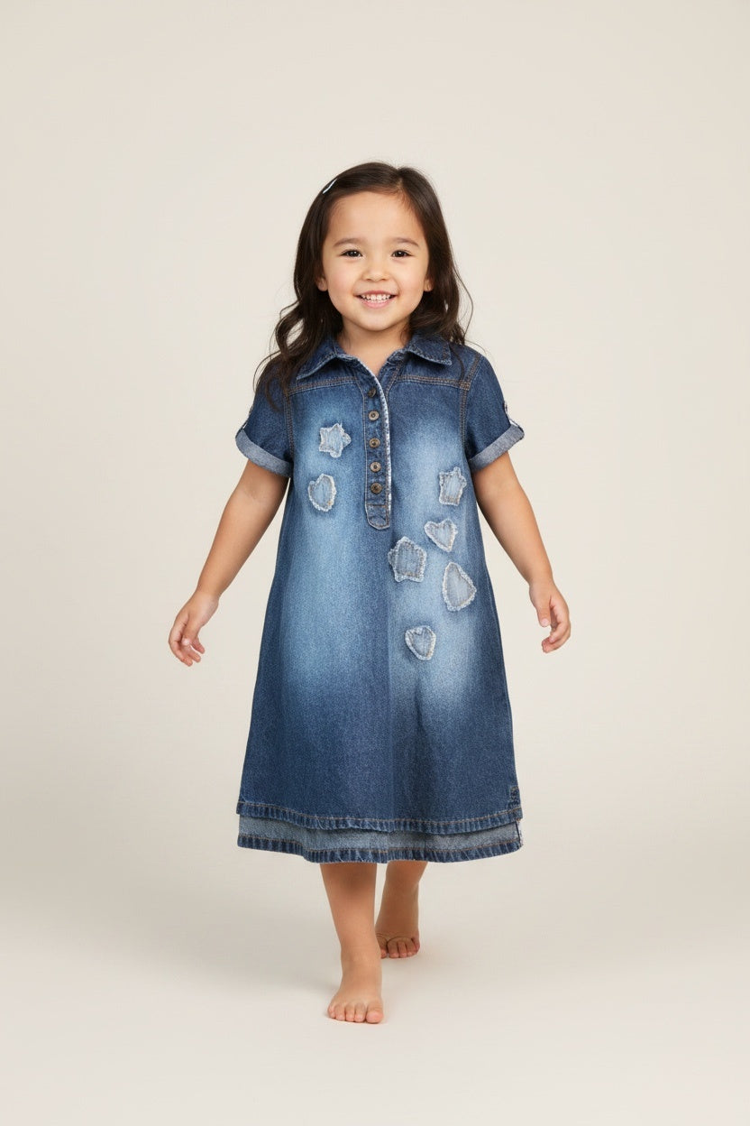 2er Kidkiddo Set 98 Pink, Blau
