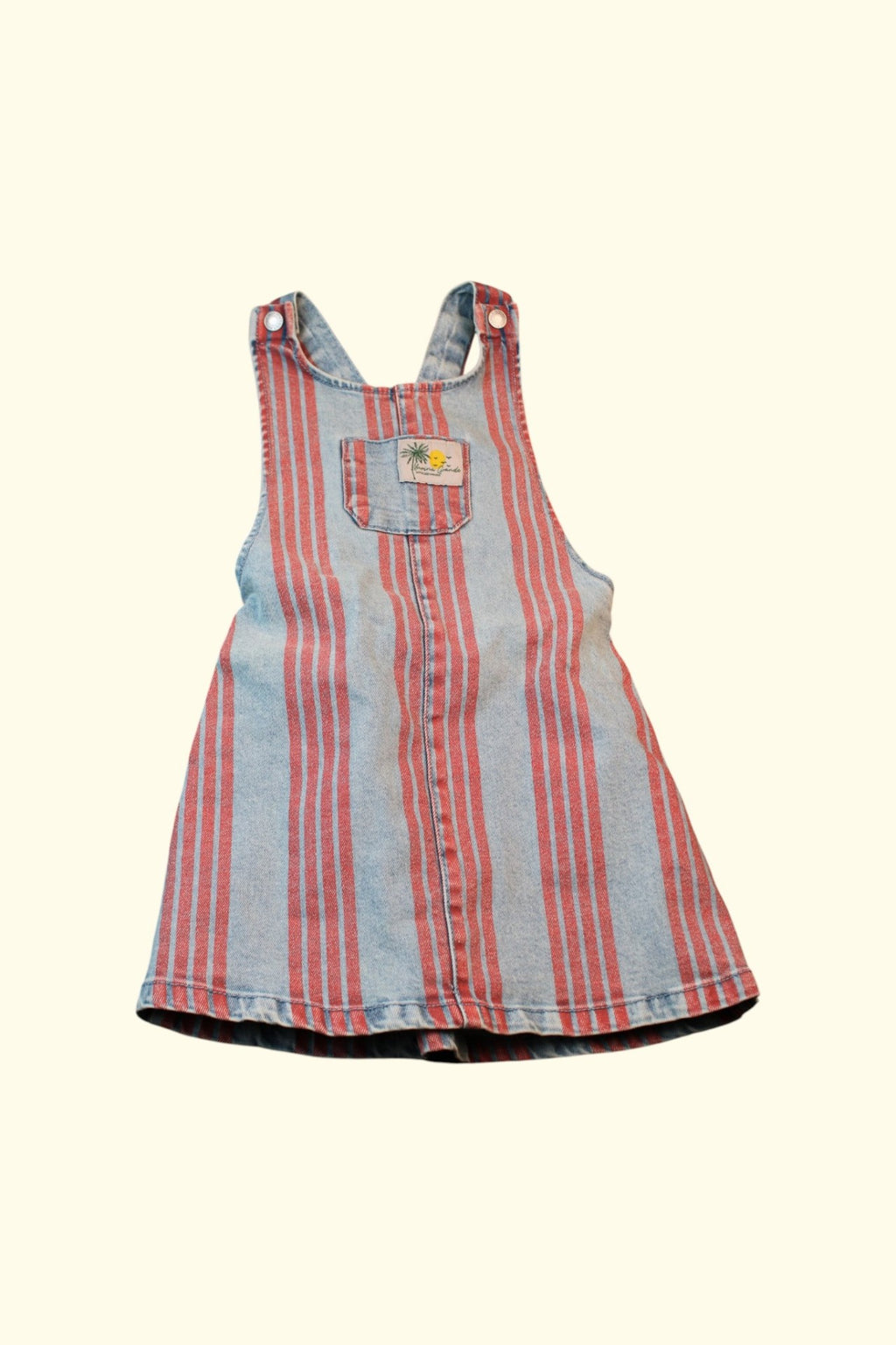  Kleid 104 Bunt (blau, rot, beige)