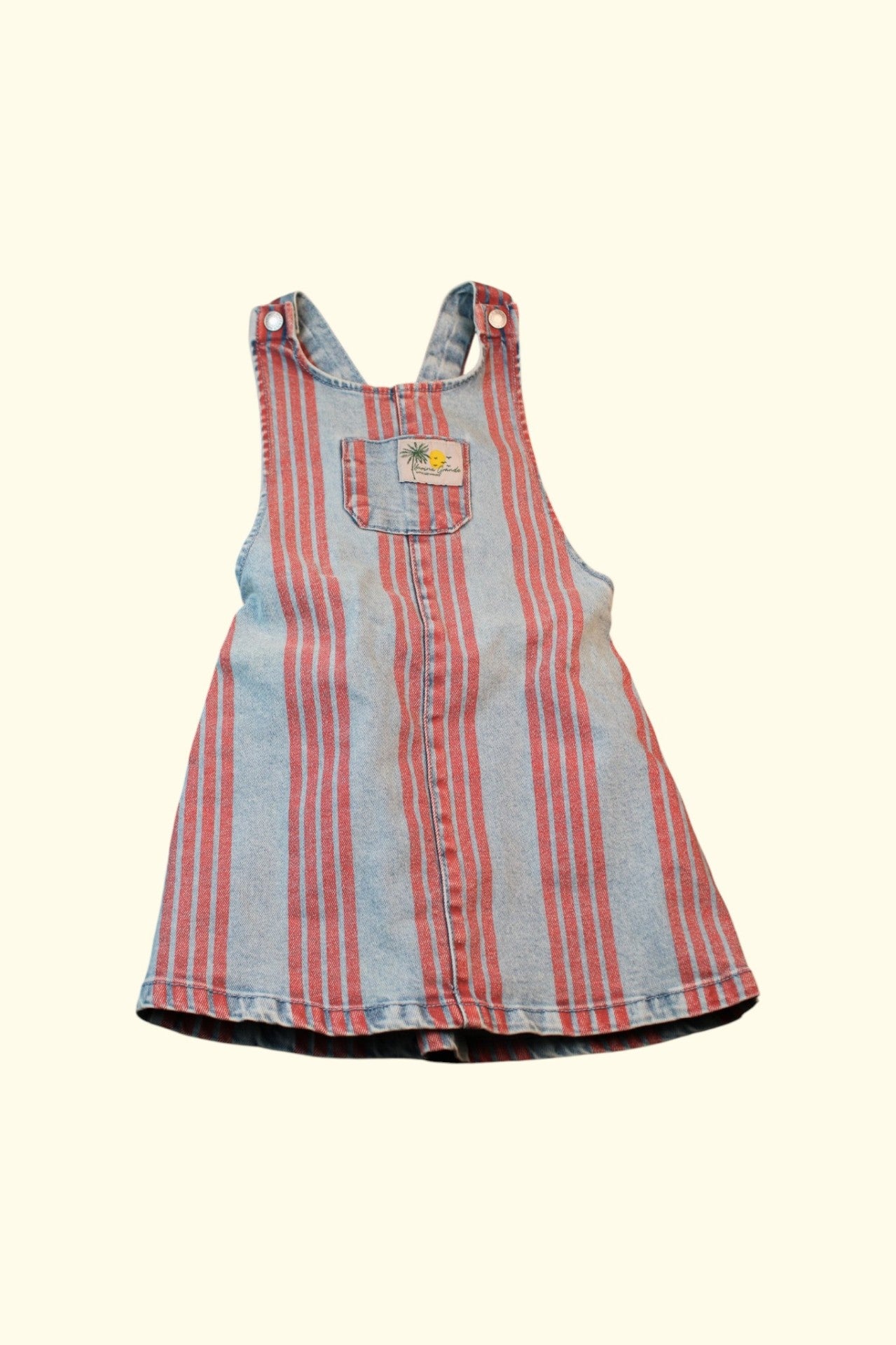  Kleid 104 Bunt (blau, rot, beige)