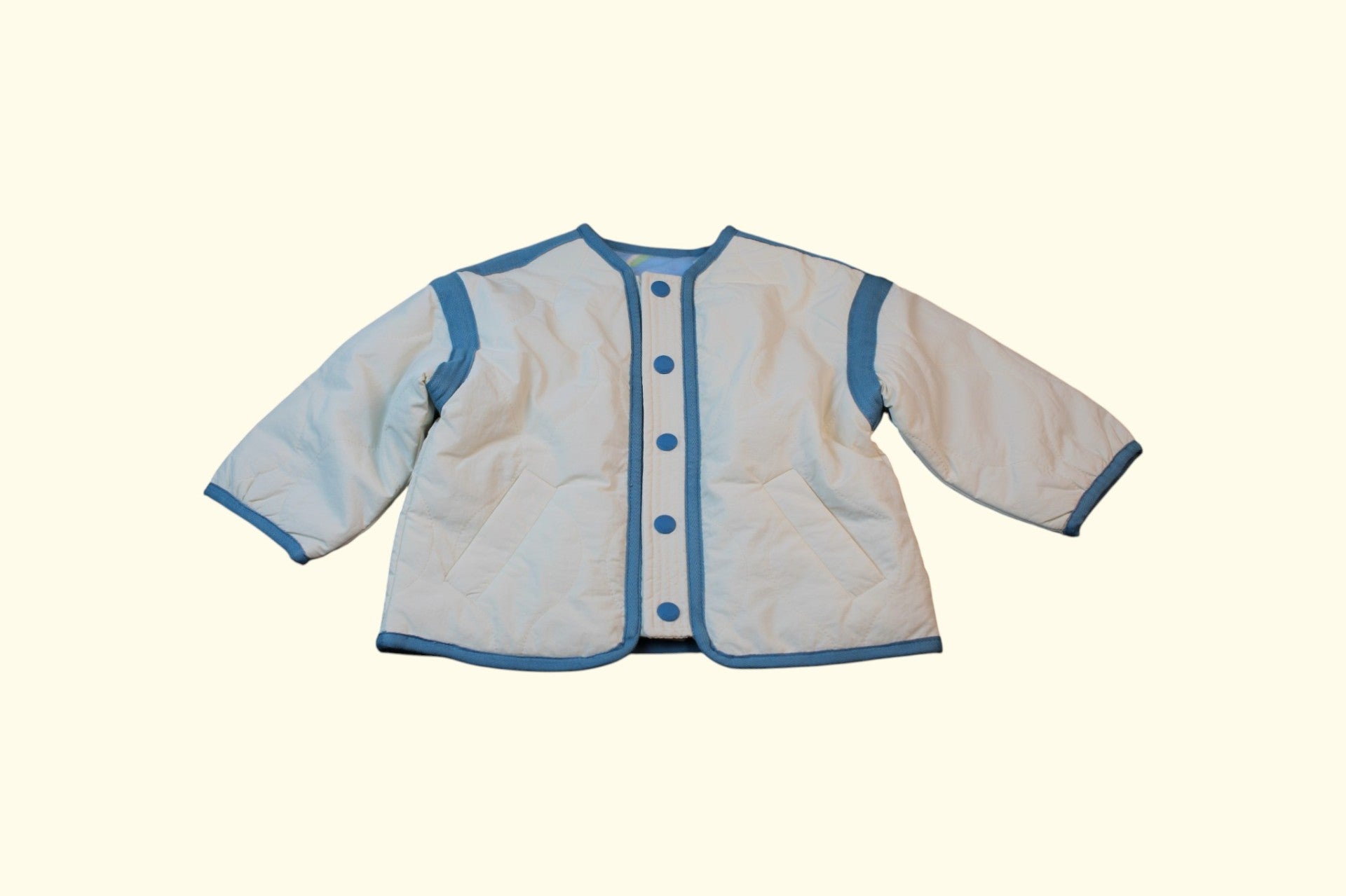 Apricot Studios Jacke 80 Beige/Creme, Blau