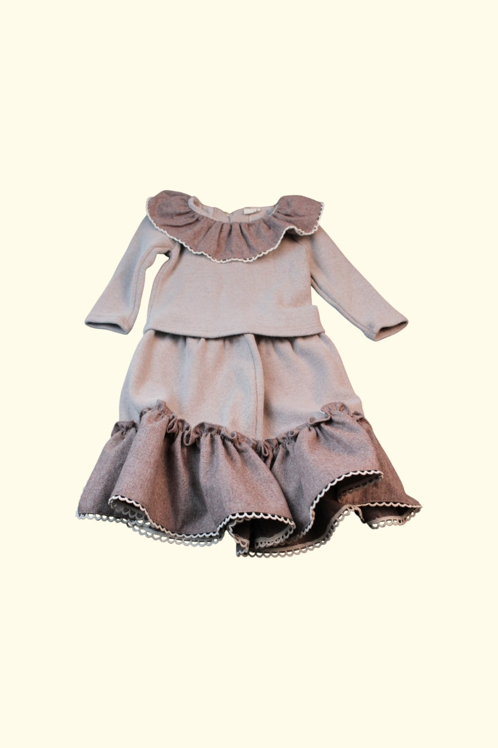  2er Kidkiddo Set 80 Braun