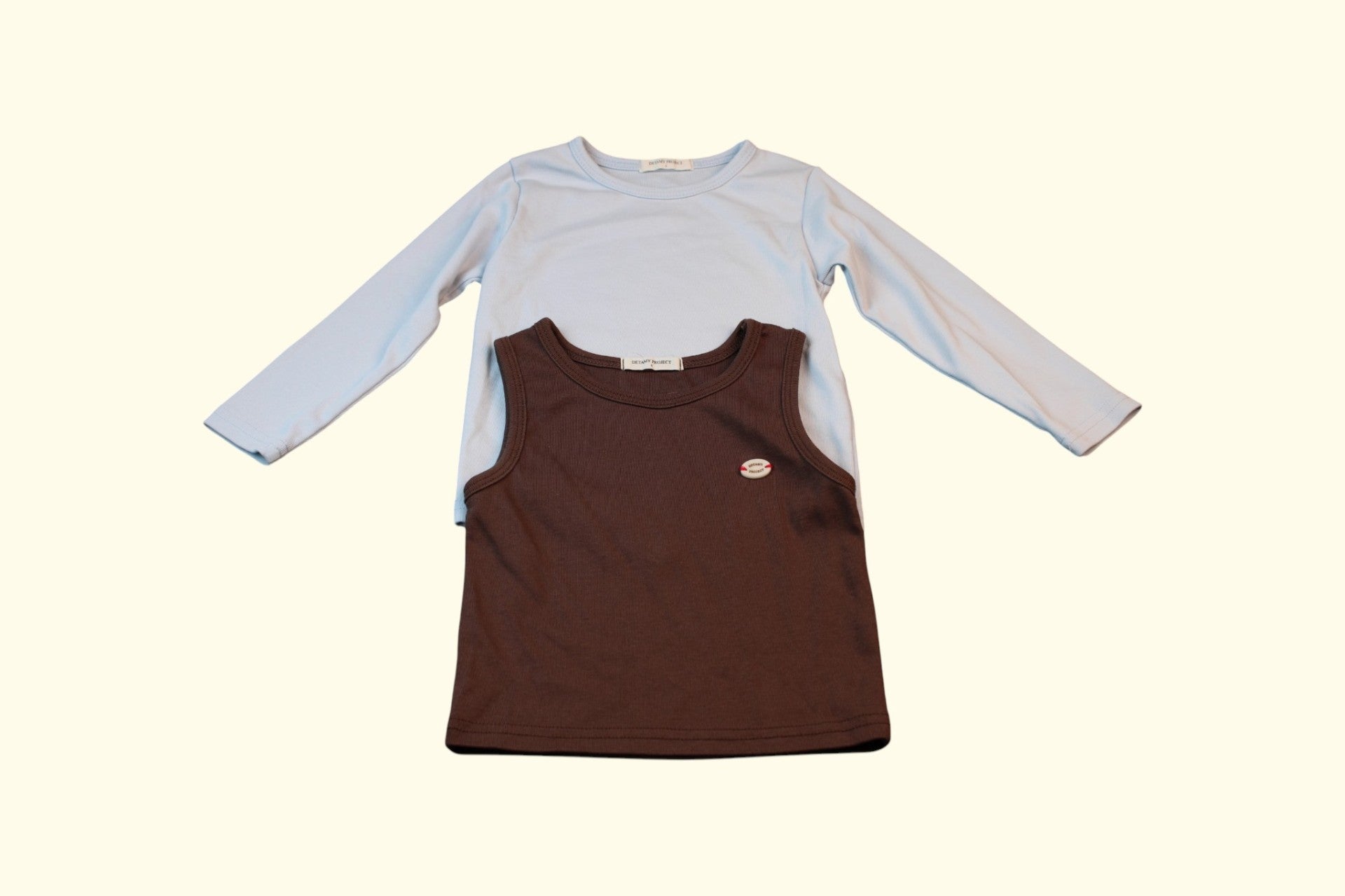 Detamy Project 2er Kidkiddo Set 92 Braun und Hellblau