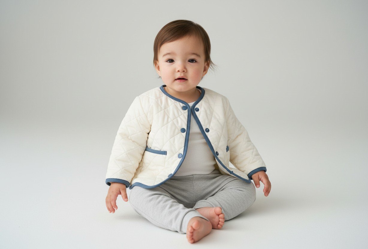Apricot Studios Jacke 80 Beige/Creme, Blau