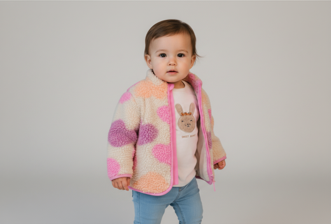 Kidkiddo Bundle 82 Mehrfarbig (Creme, Pink, Lila)