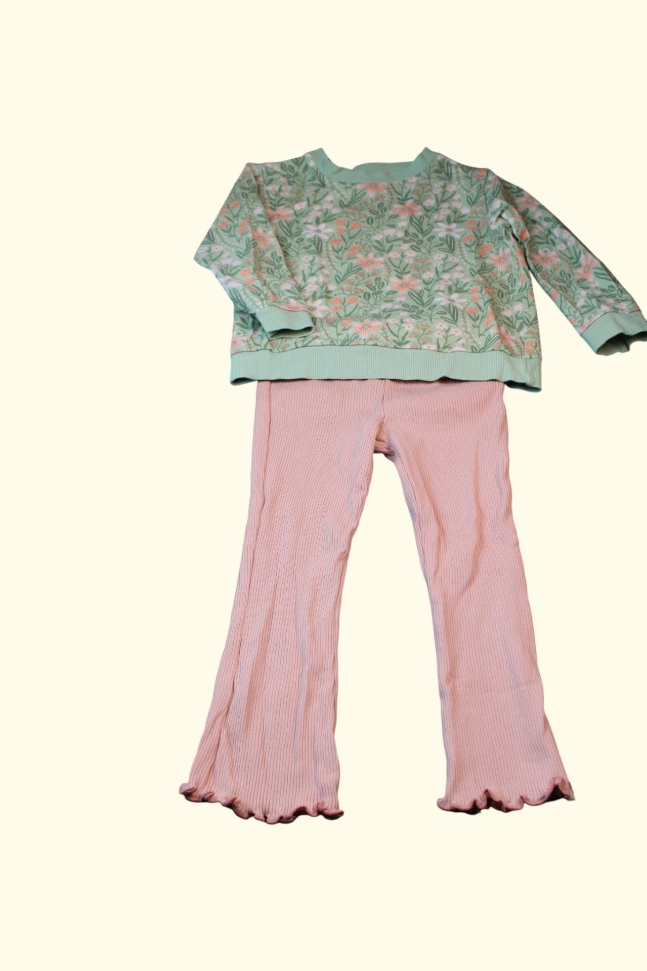  2er Kidkiddo Set 92 Grün, Rosa
