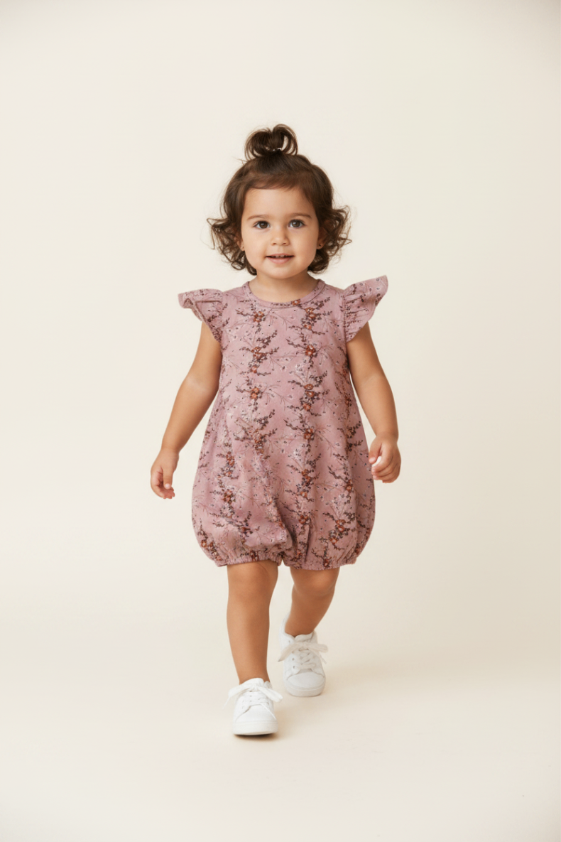3er Kidkiddo Set 68 Altrosa, Weiß, Beige Karomuster