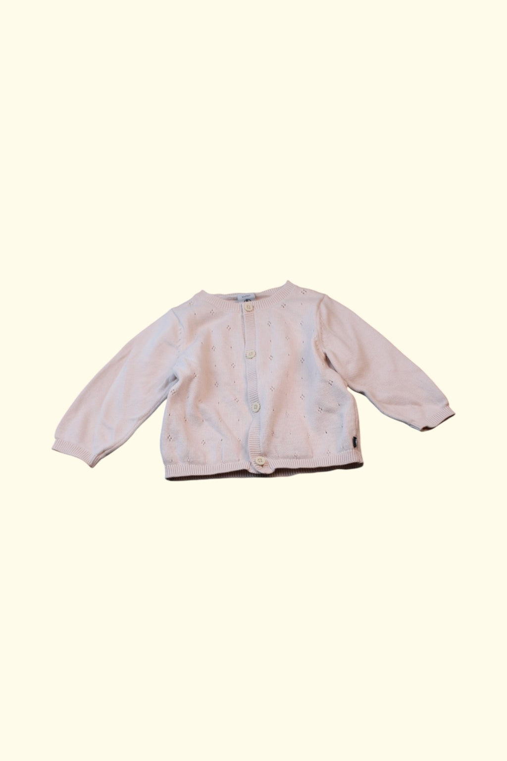 Petit Bateau Strickjacke 68 Rosa