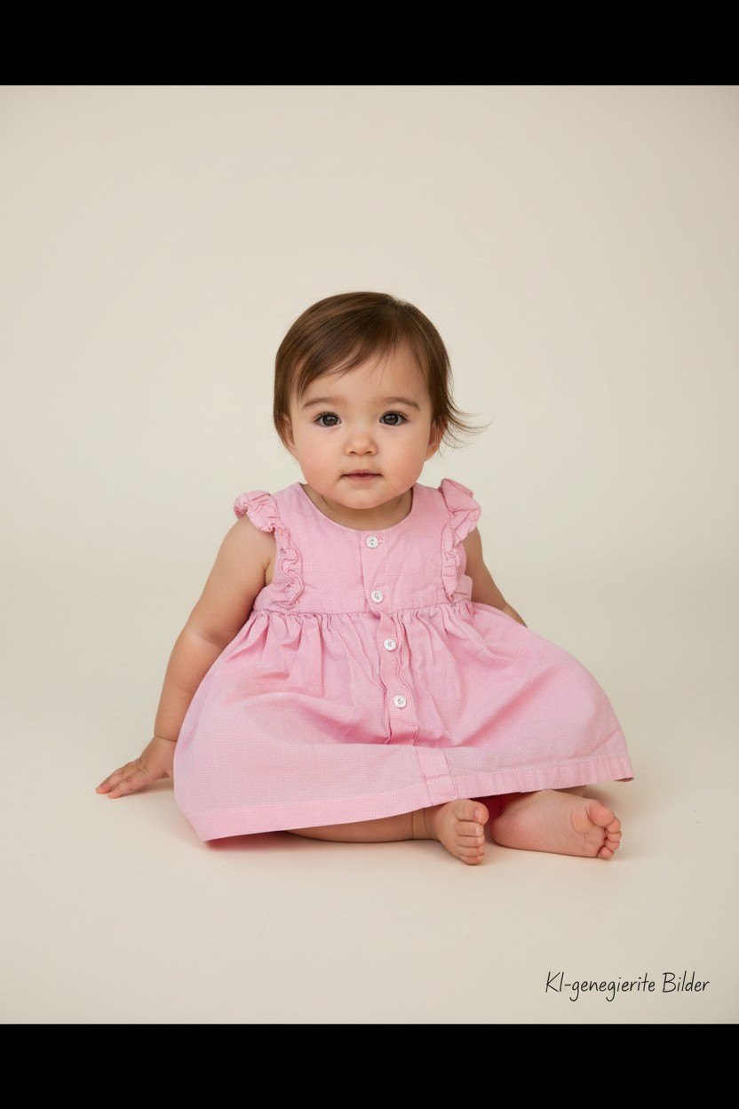 Petit Bateau Kleid 68 Pink