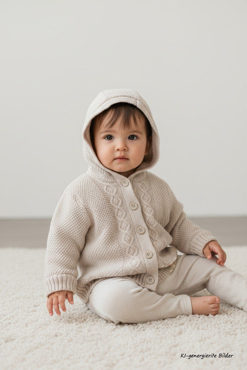 Noppies Strickjacke 74 Beige