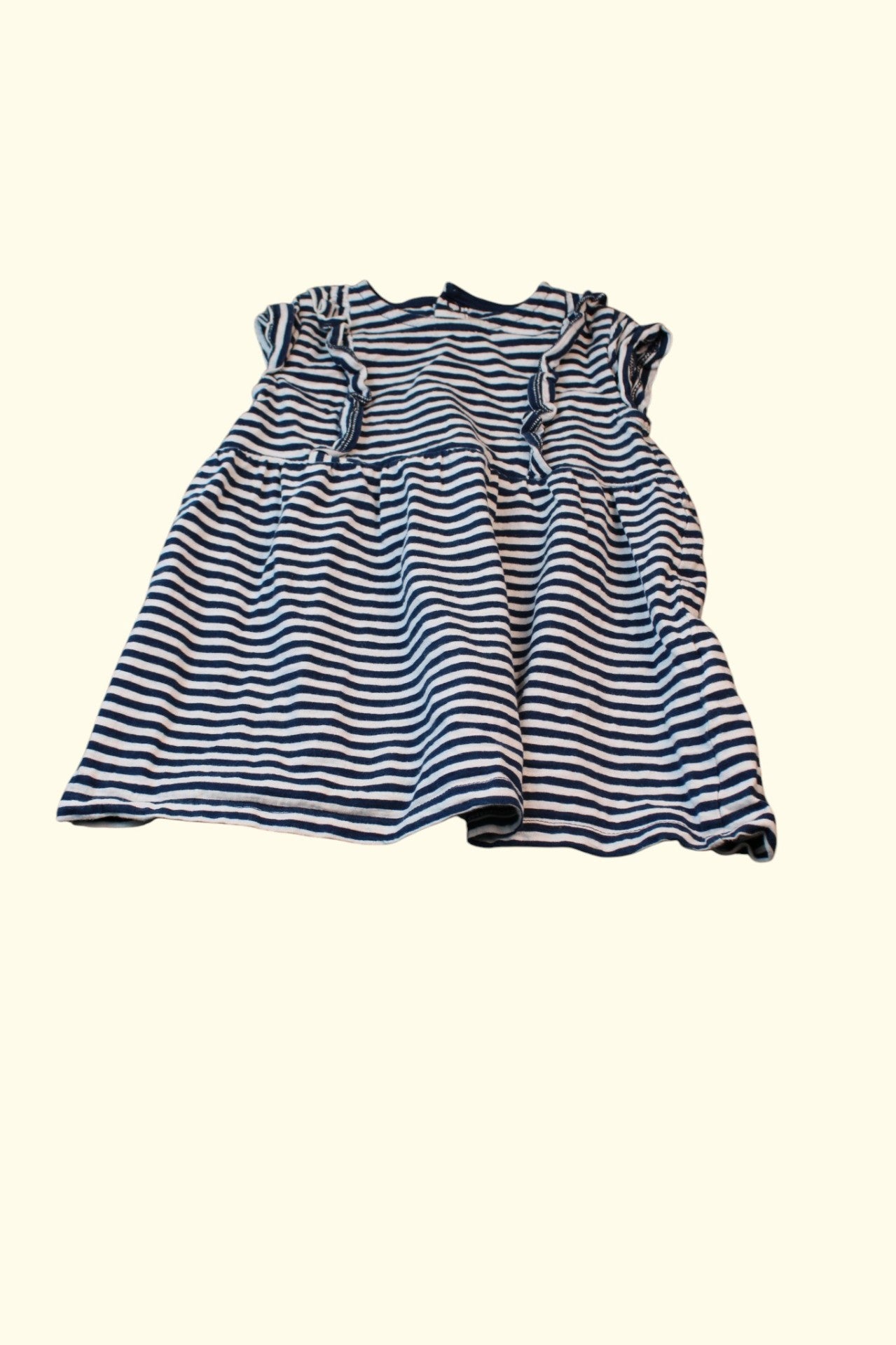 Petit Bateau Kleid 74 Blau,Weiß