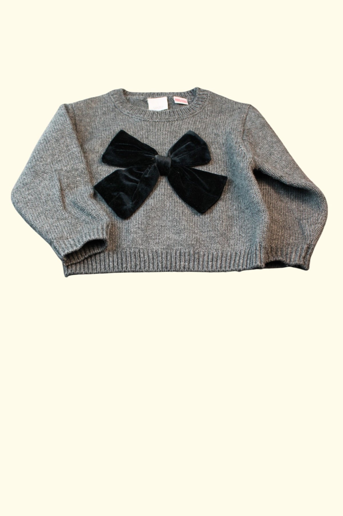Pullover 86 Grau und Schwarz