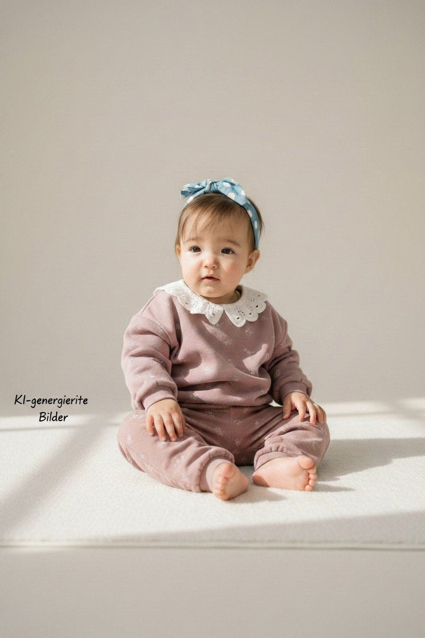 Kidkiddo Bundle 80 Braun,Creme, Rot