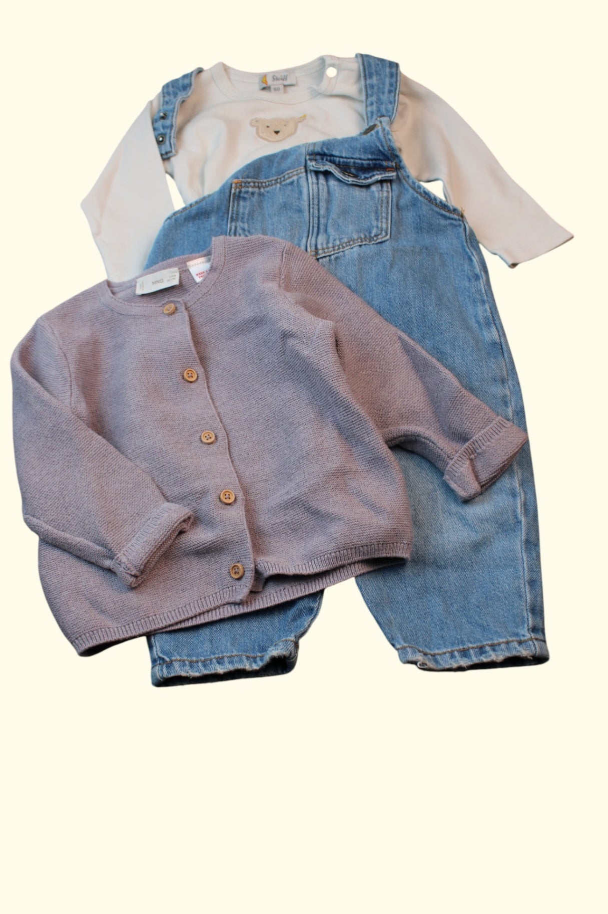Kidkiddo Bundle 74 Rosa,Blau,Creme