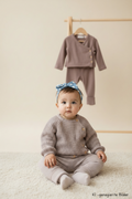  4er Kidkiddo Set 56 Beige/Creme, Braun