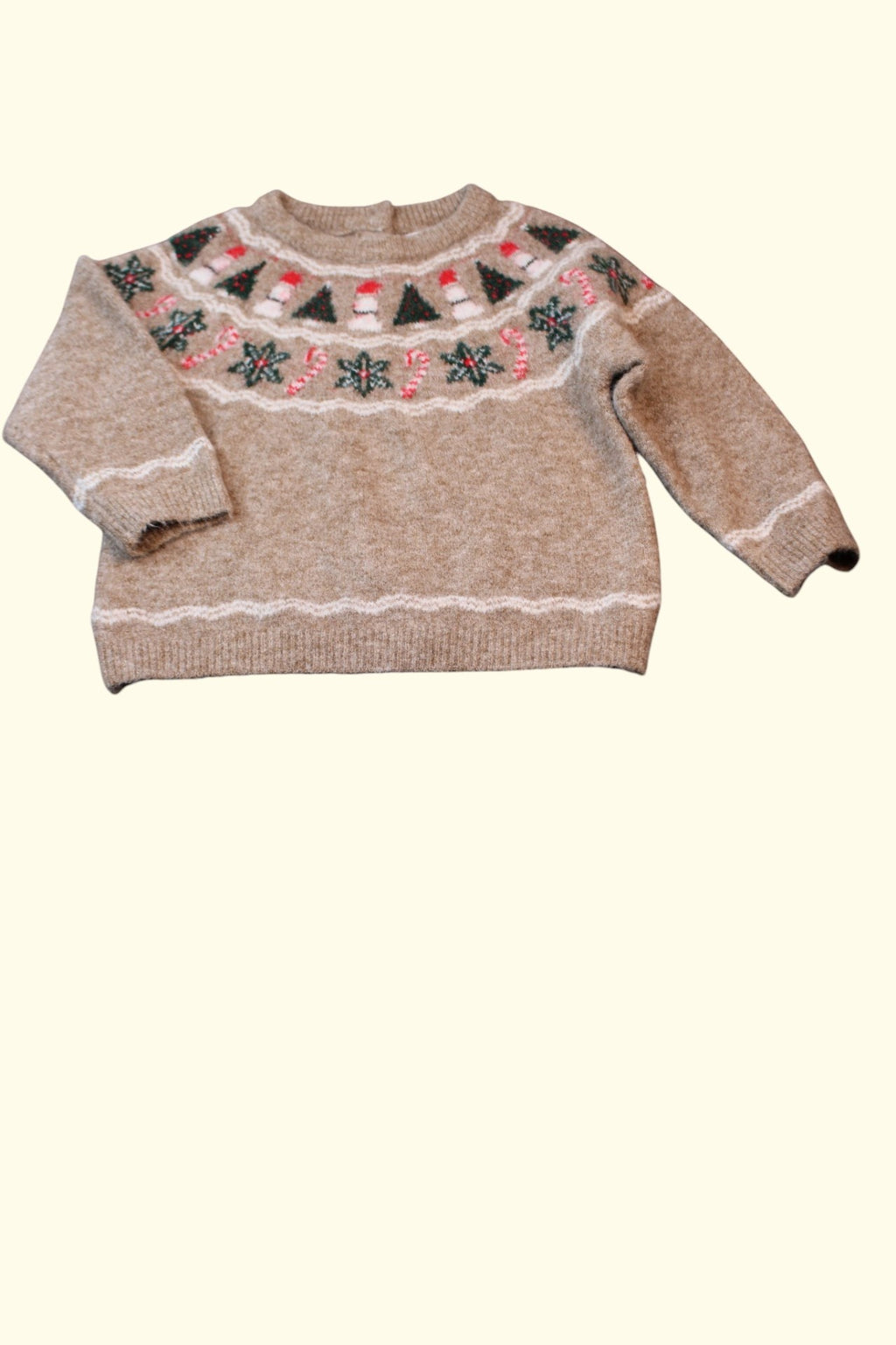 Kidkiddo Bundle 80 Braun,Creme, Rot