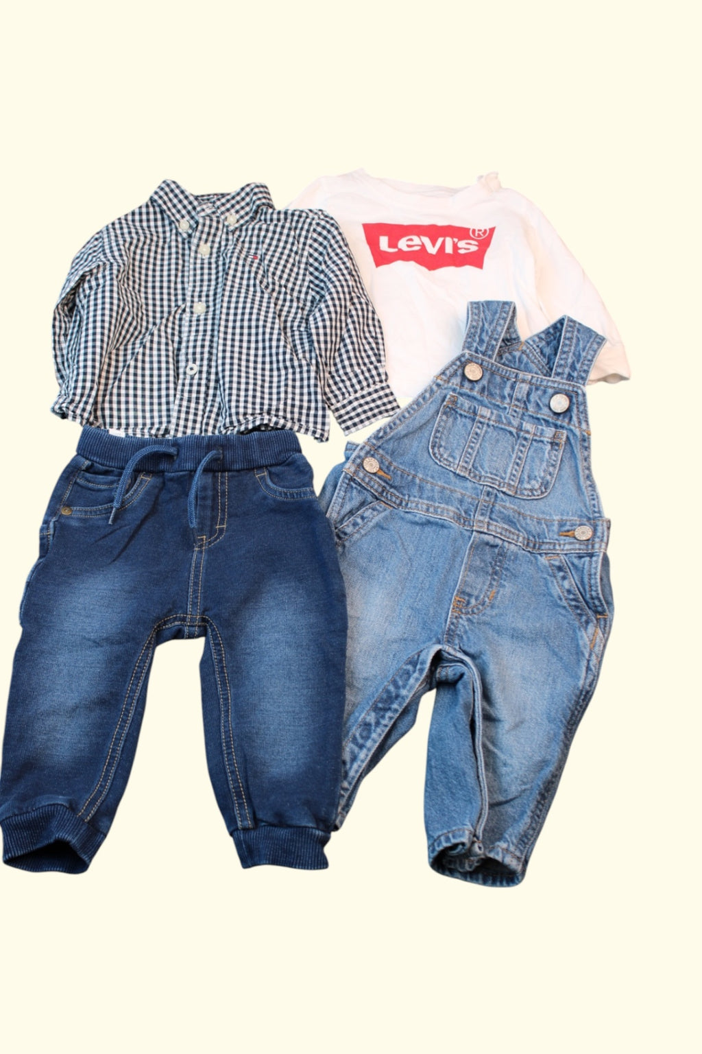 Tommy Hilfiger, Levis Kidkiddo Bundle 62 Blau, Rot, Weiß