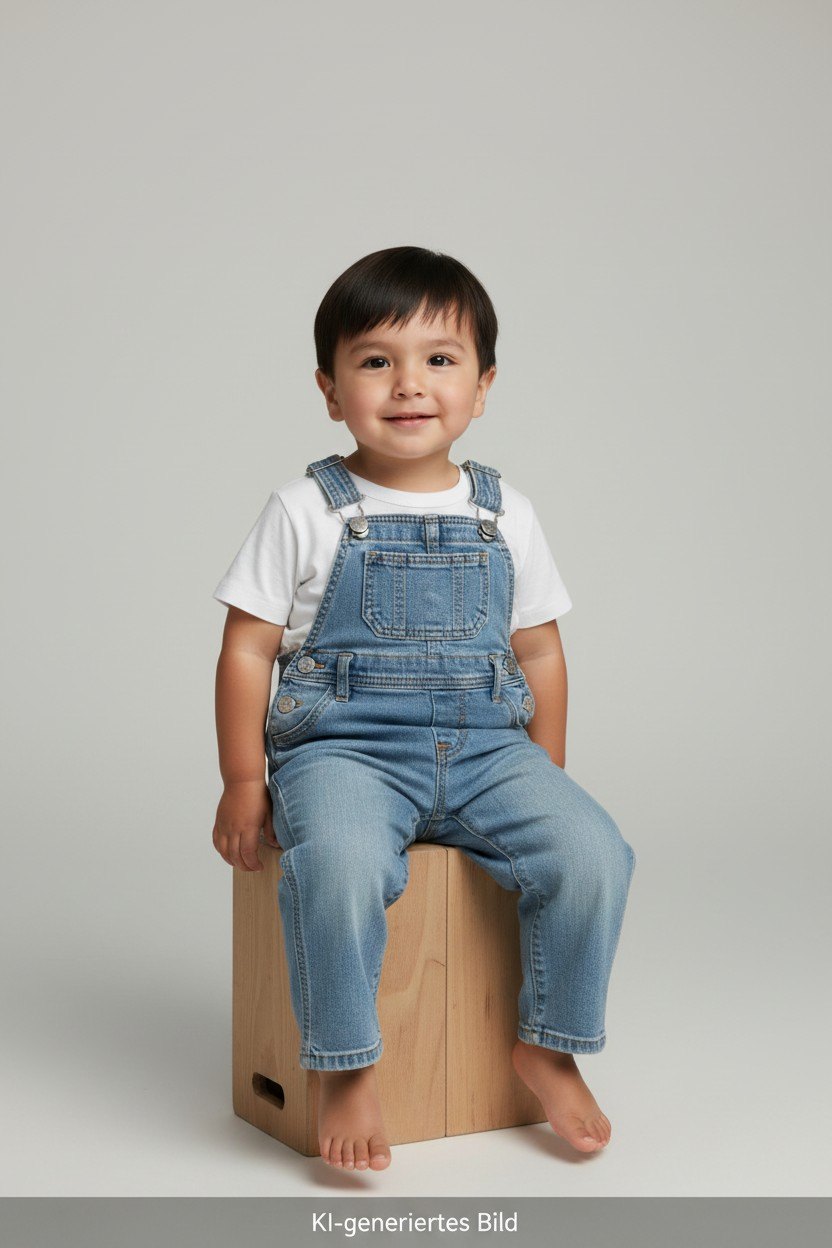 2er Kidkiddo Set 80 Blau, Grau