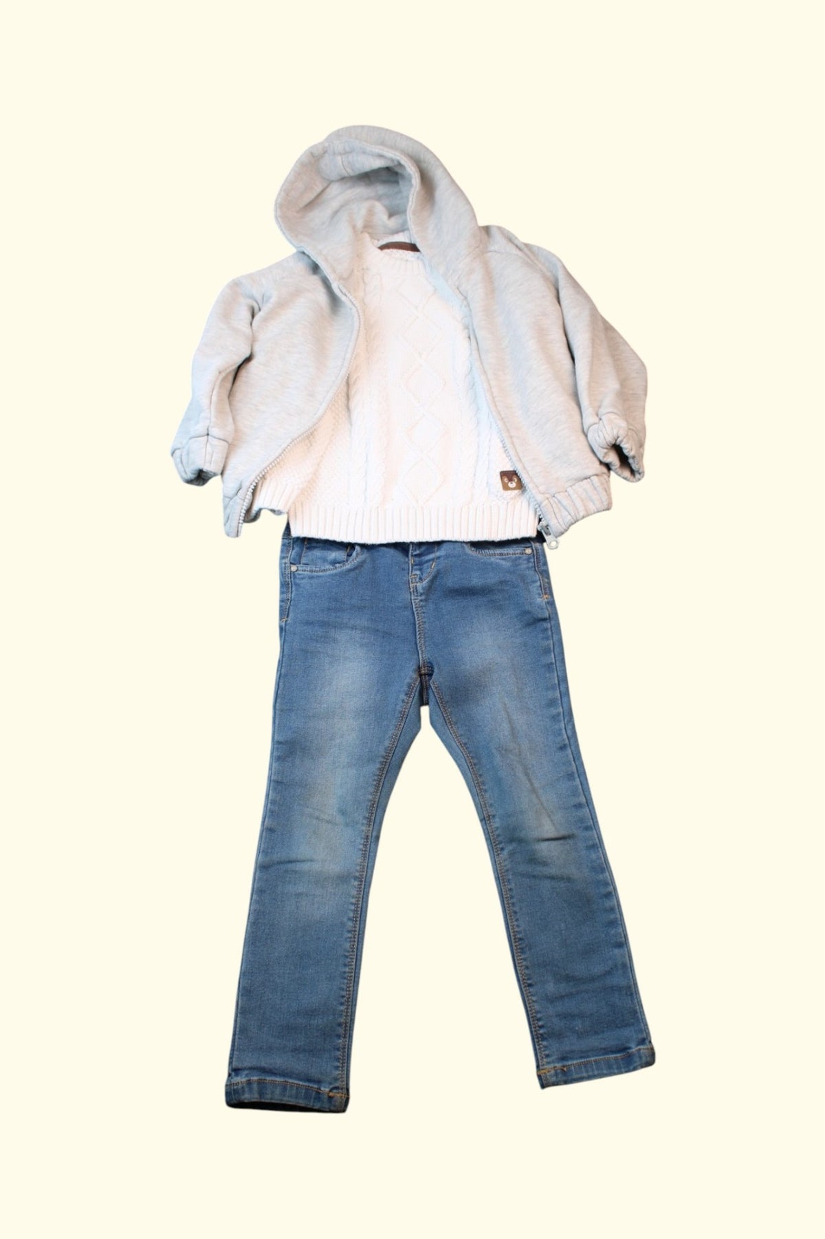 3er Kidkiddo Set 92 Blau